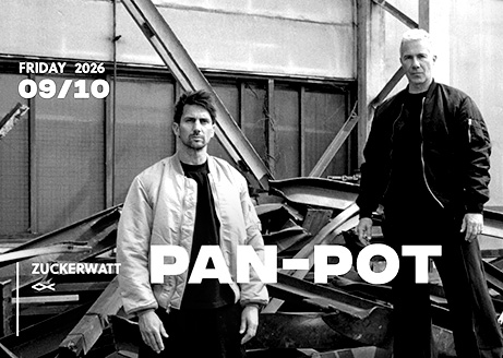 ZUCKERWATT w/ PAN-POT event poster