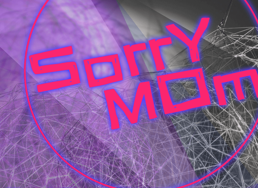 SORRY MOM herbstrascheln event poster