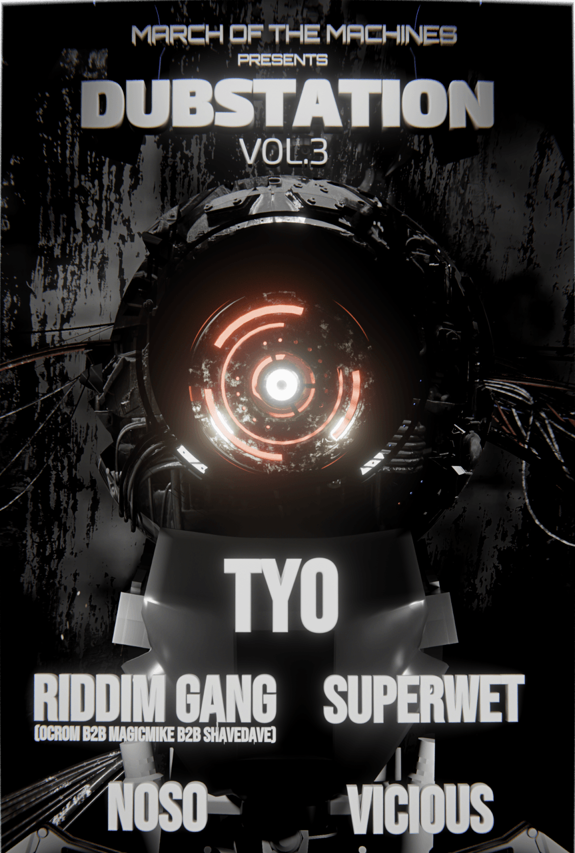 DUBSTATION Vol. 3 event poster