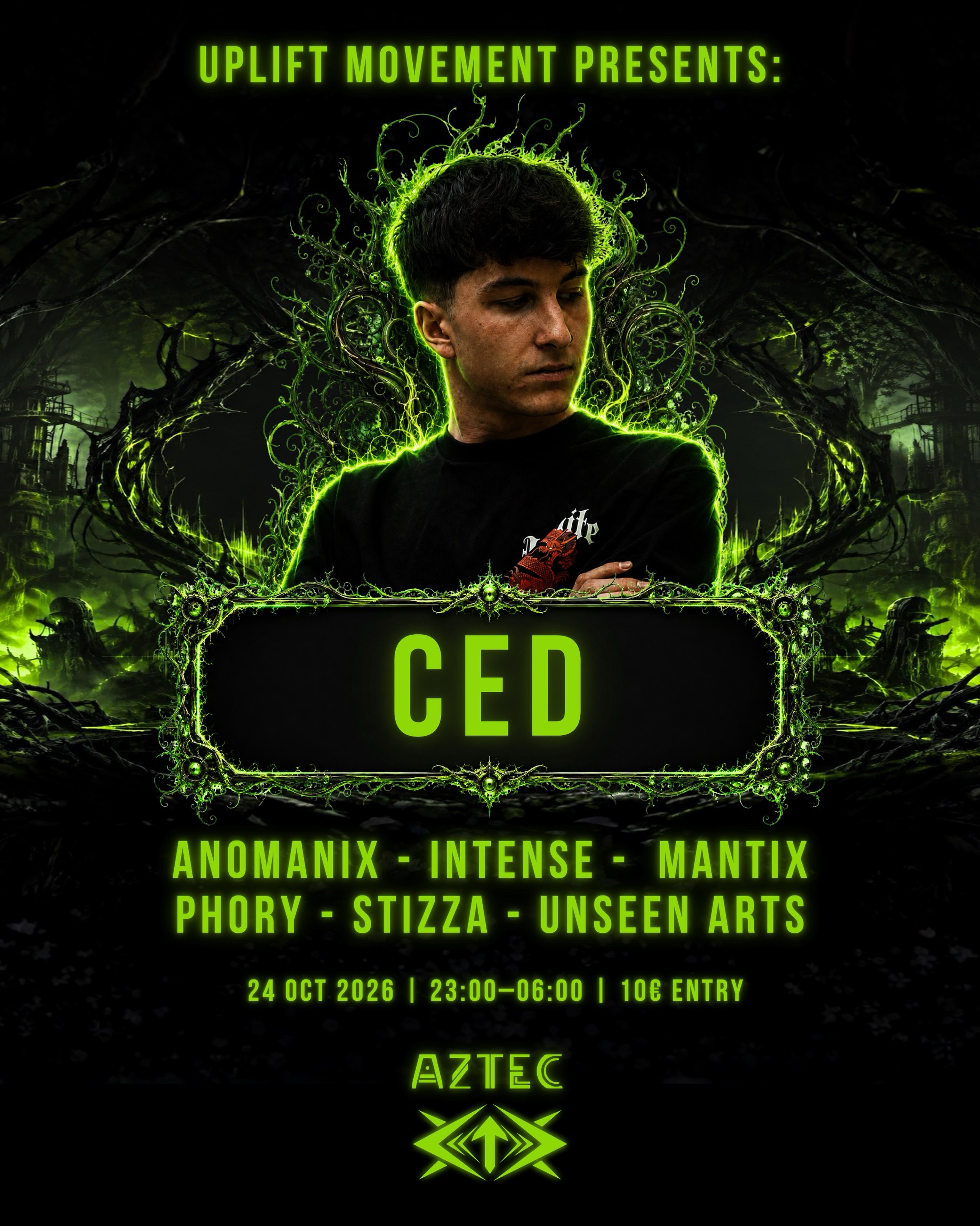 UPLIFT MOVEMENT presents CED Veranstaltungsplakat