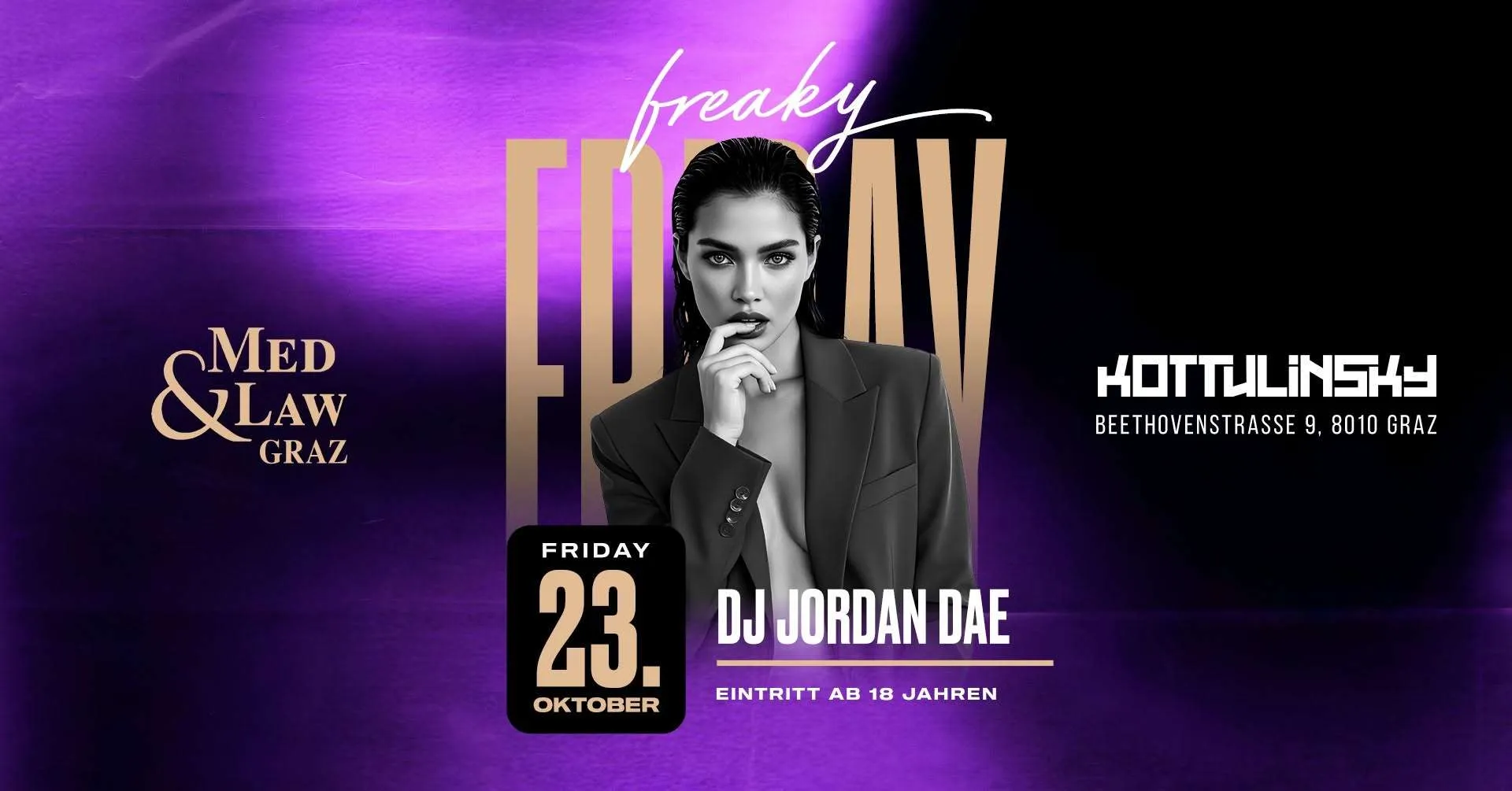 Med & Law Graz – Fr 23.10.26 – Kottulinsky event poster