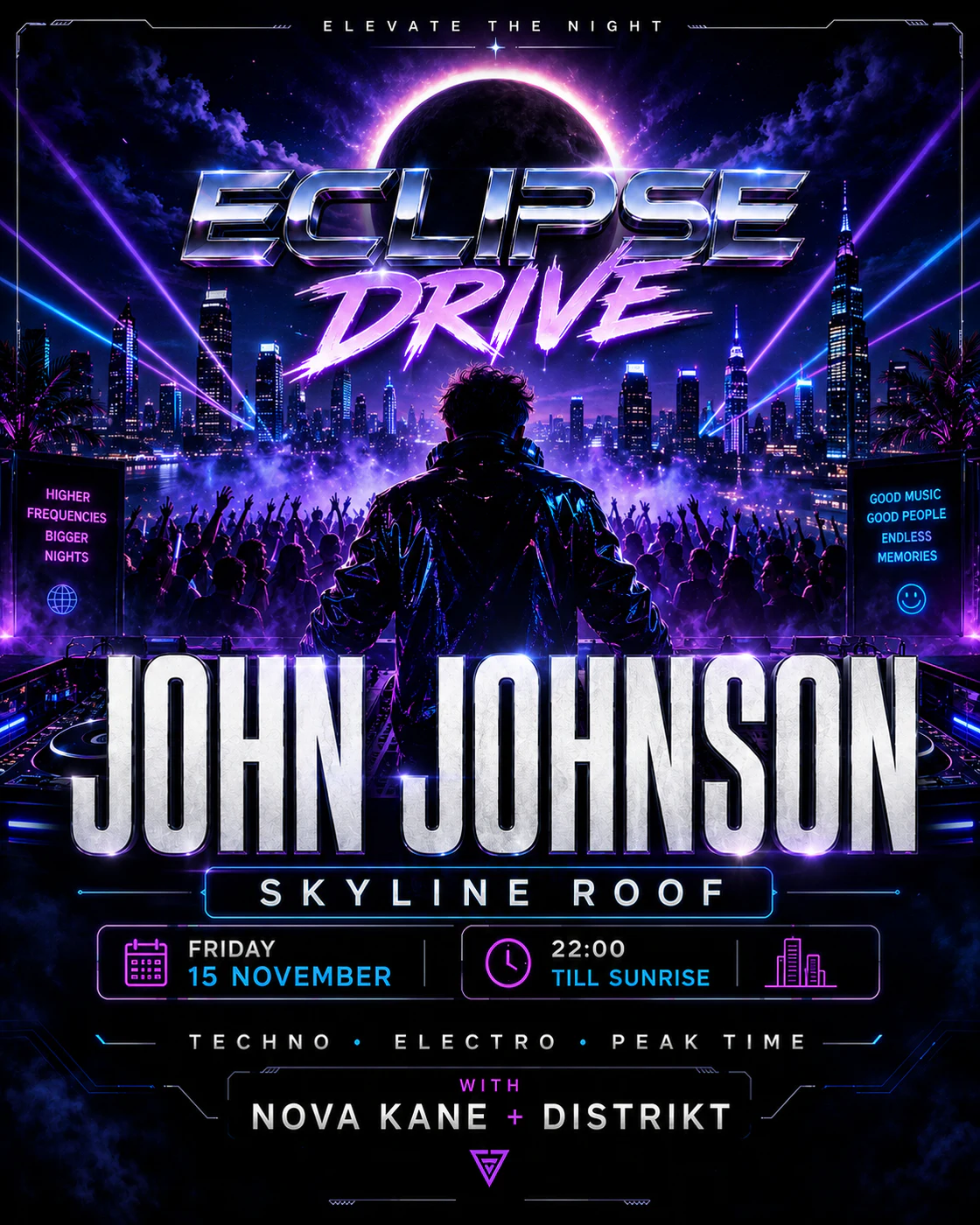 Eclipse Drive event poster